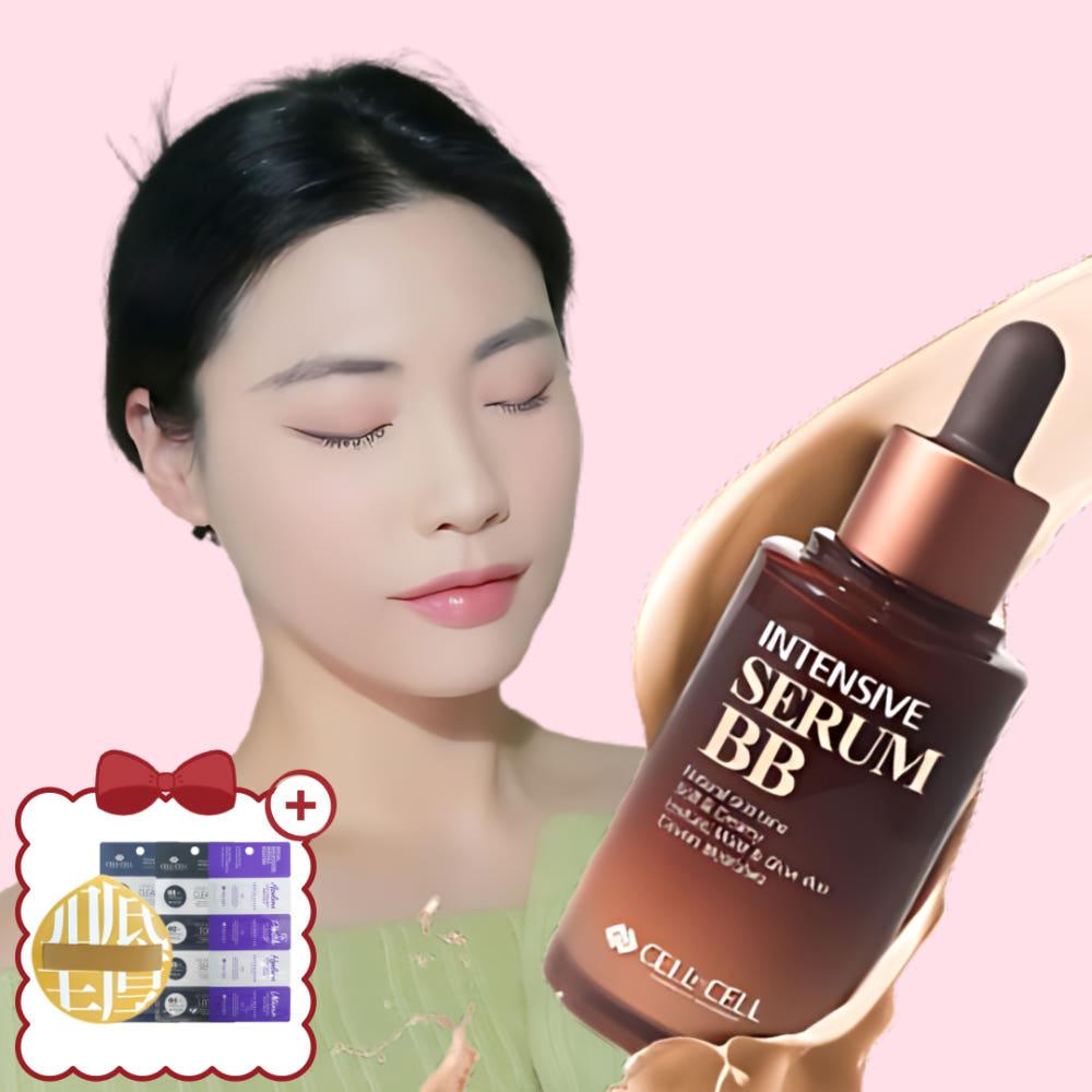 [배지타 X 셀바이셀] 인텐시브 세럼 비비 SPF34, PA++ 50ml / 내추럴톤업 촉촉한베이스 피부과비비