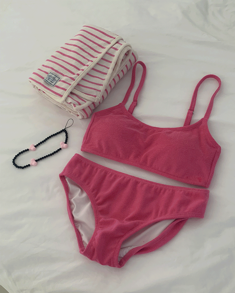 밀키 테리 비키니(3color)