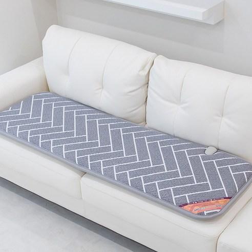 [EMF안전인증] 한일의료기 전자파없는 탄소 전기방석 온열방석 2인용 3인용 4인용 타이머 쇼파 소파 전기매트 전기장판방석 - 전기방석 | 쿠팡