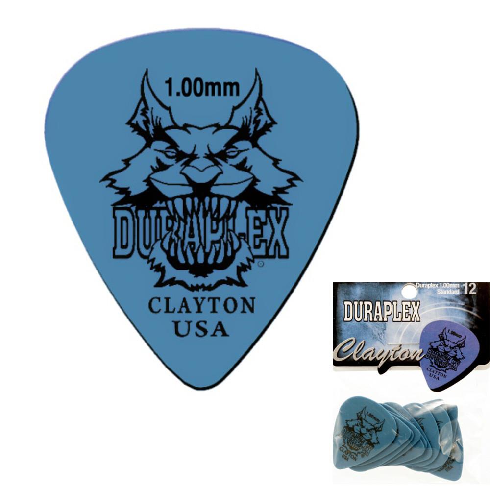 Clayton Duraplex 델린 스탠다드 피크 1.00mm 12P DXS100/12