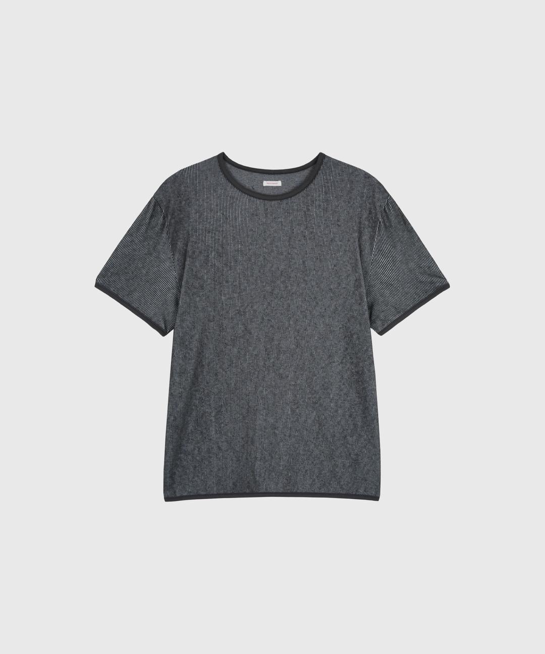 Wrap Stripe T-Shirt (Charcoal)