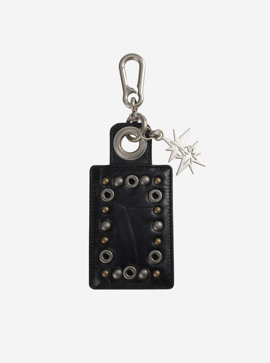 CONNY WALLET KEYRING CRACK BLACK