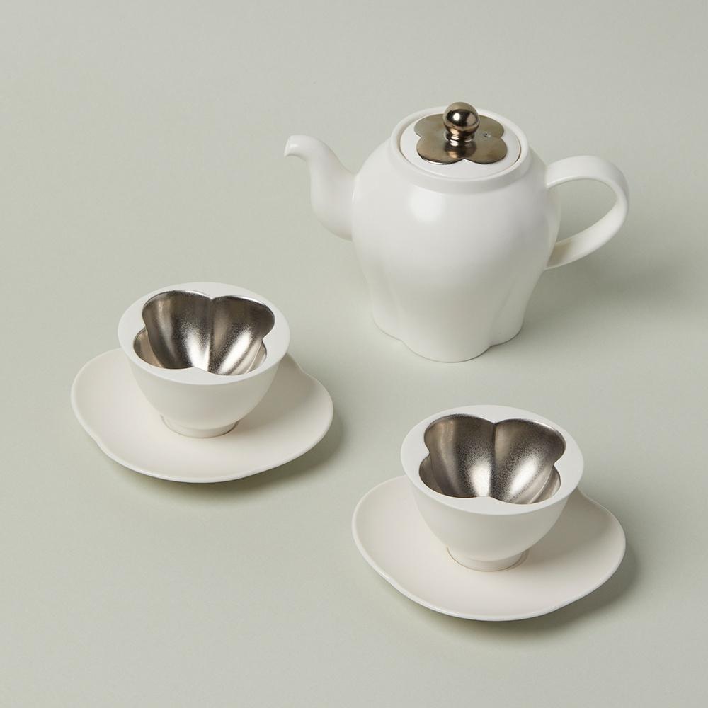 신경욱작가, 단아 보화 2인 다기 세트