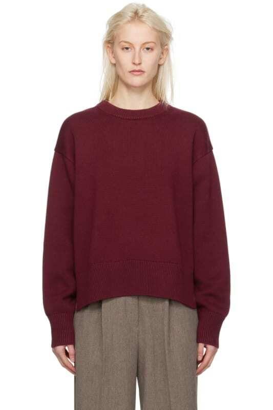 버건디 스웨터 Burgundy Hima Sweater 14998071