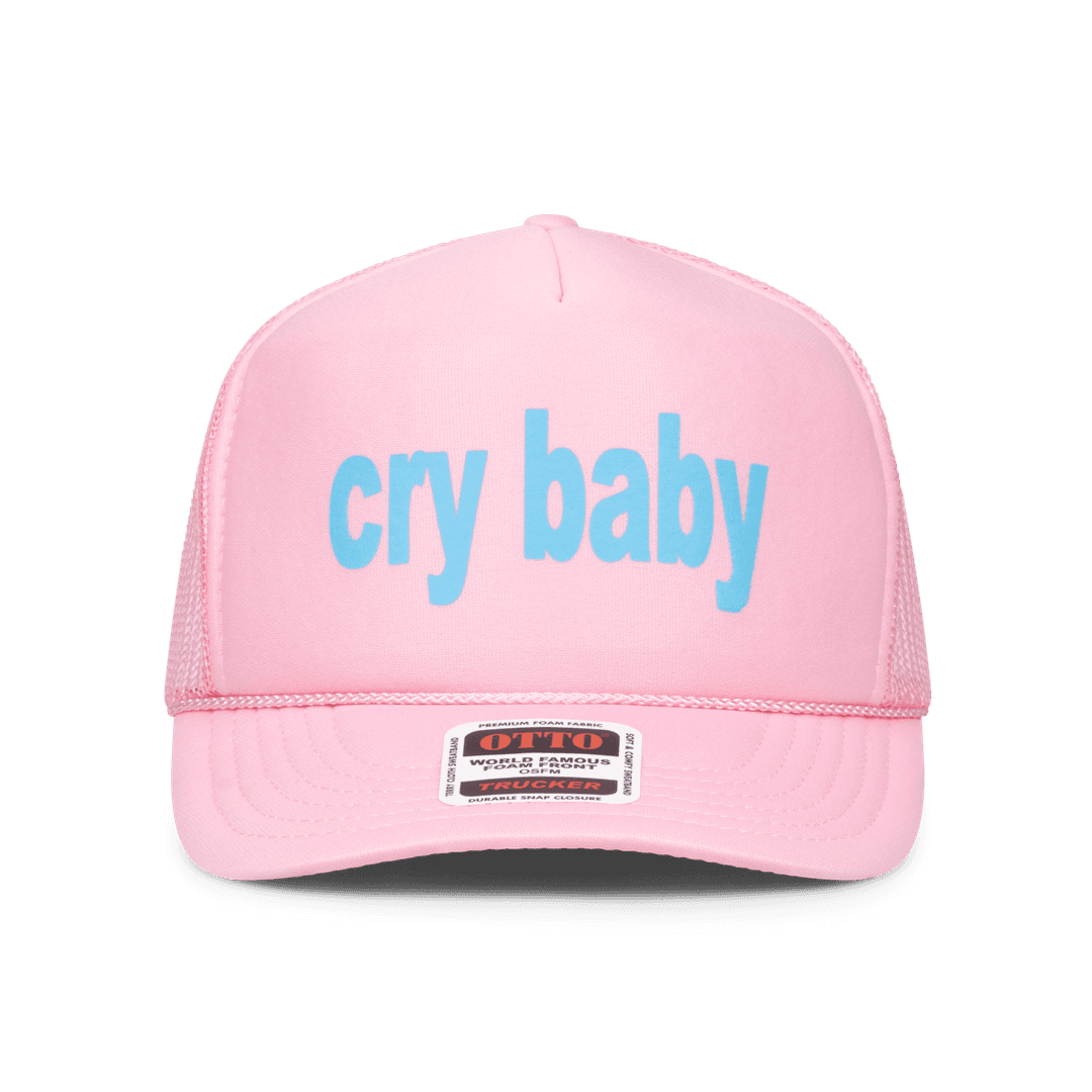 CRY BABY CAP - PINK - ONE SIZE