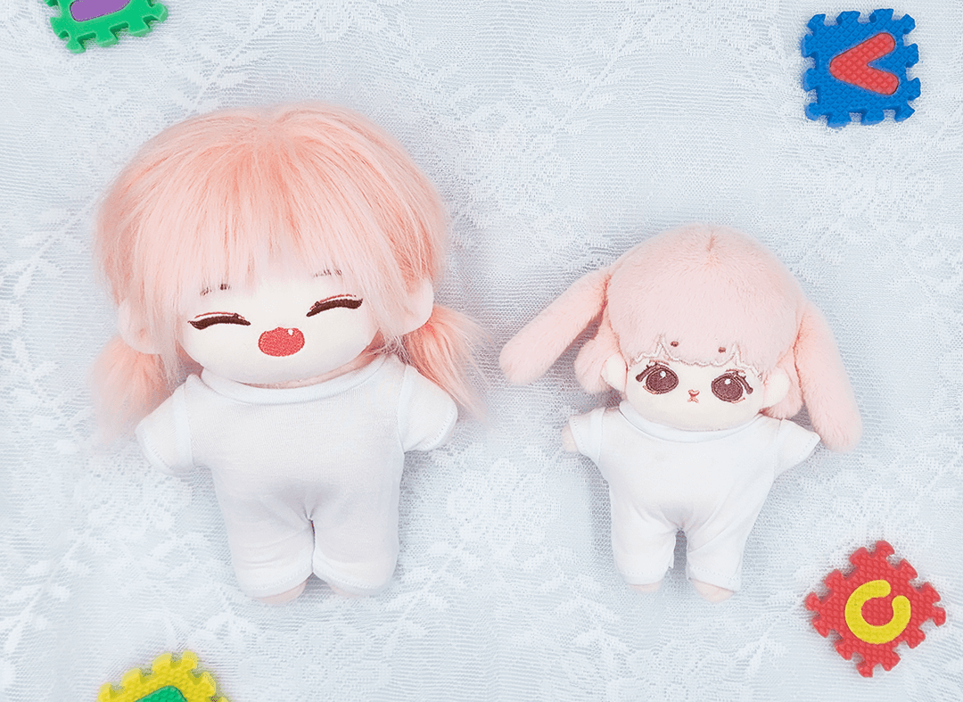 15cm 20cm 인형옷 이염방지복 무속성 솜인형