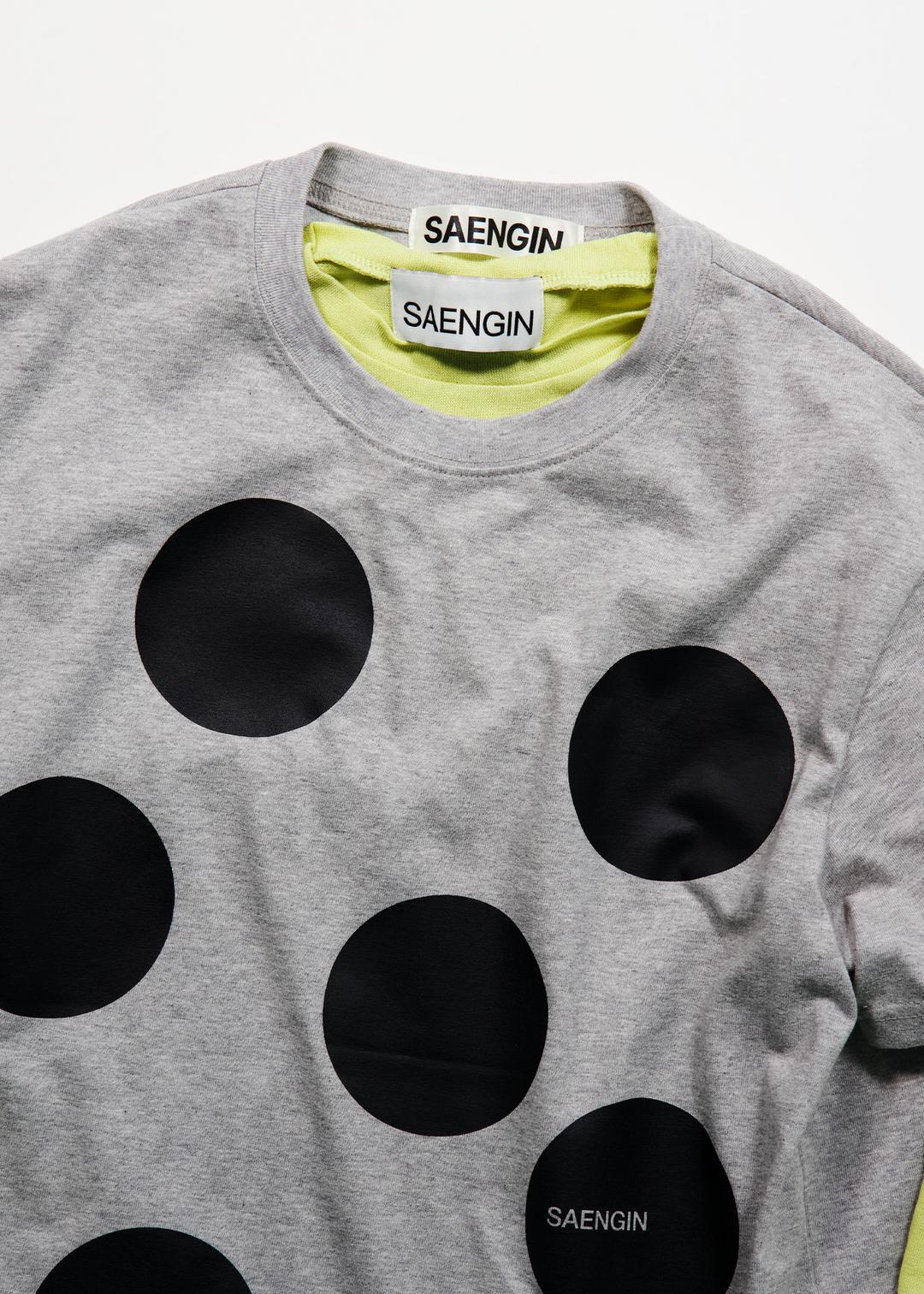 DOT T-SHIRT - GRAY