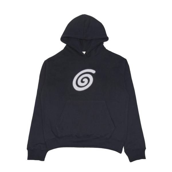 SPIRAL LOGO HOODIE ( NAVY )