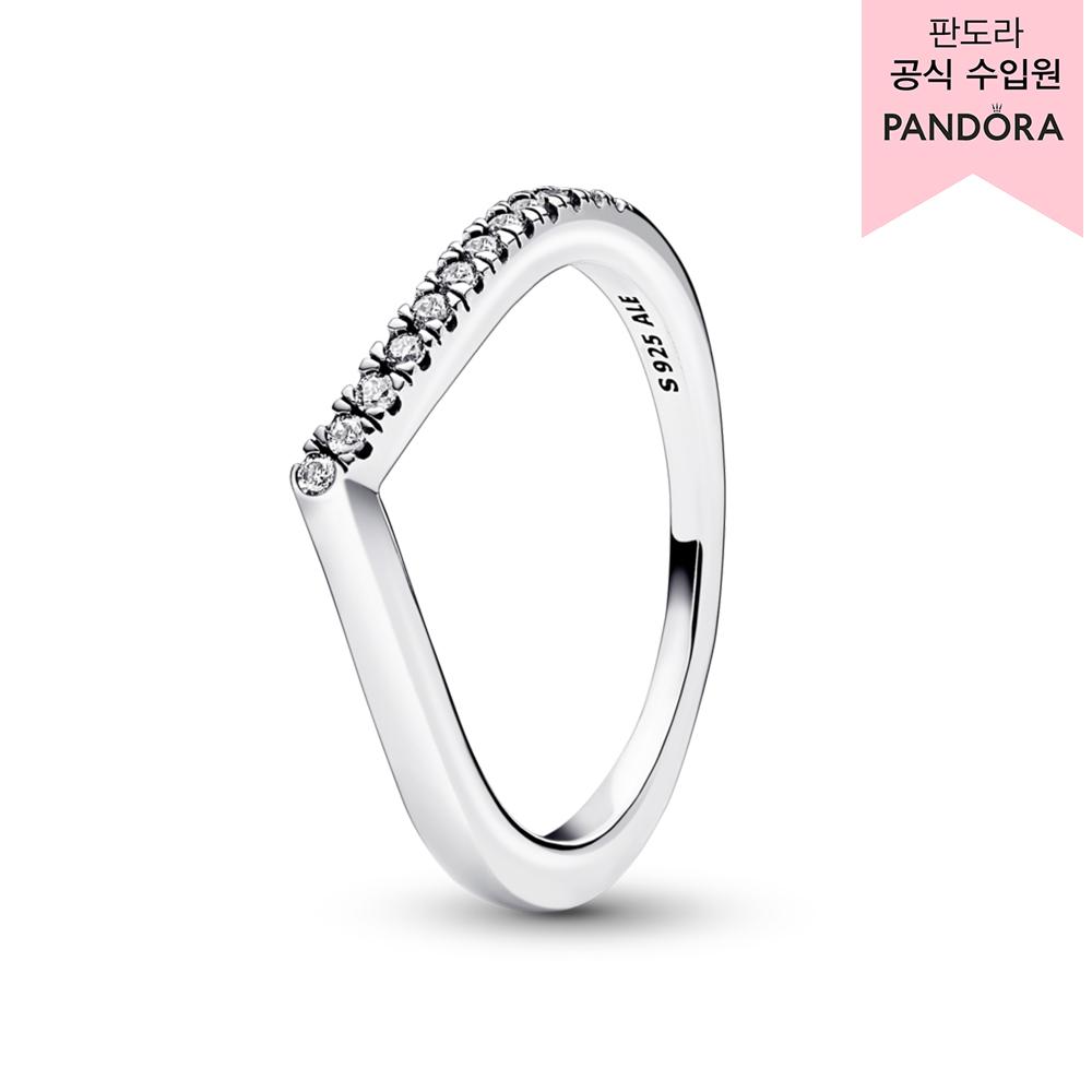 [백화점 보증서 제공]타임레스 위시 하프 스파클링 링_192394C01