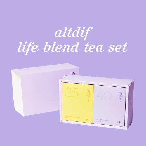 알디프 라이프 블렌딩 티 기프트 세트 2구