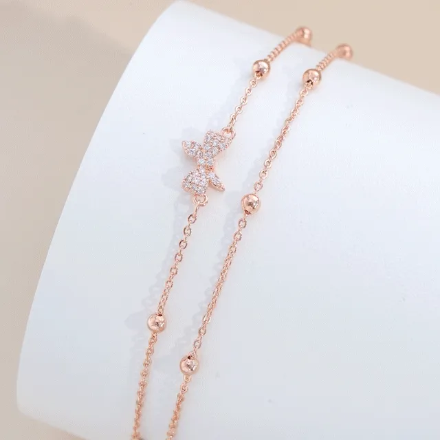 러블리한 여리여리감성 플랑리본팔찌 STJ-BB1512