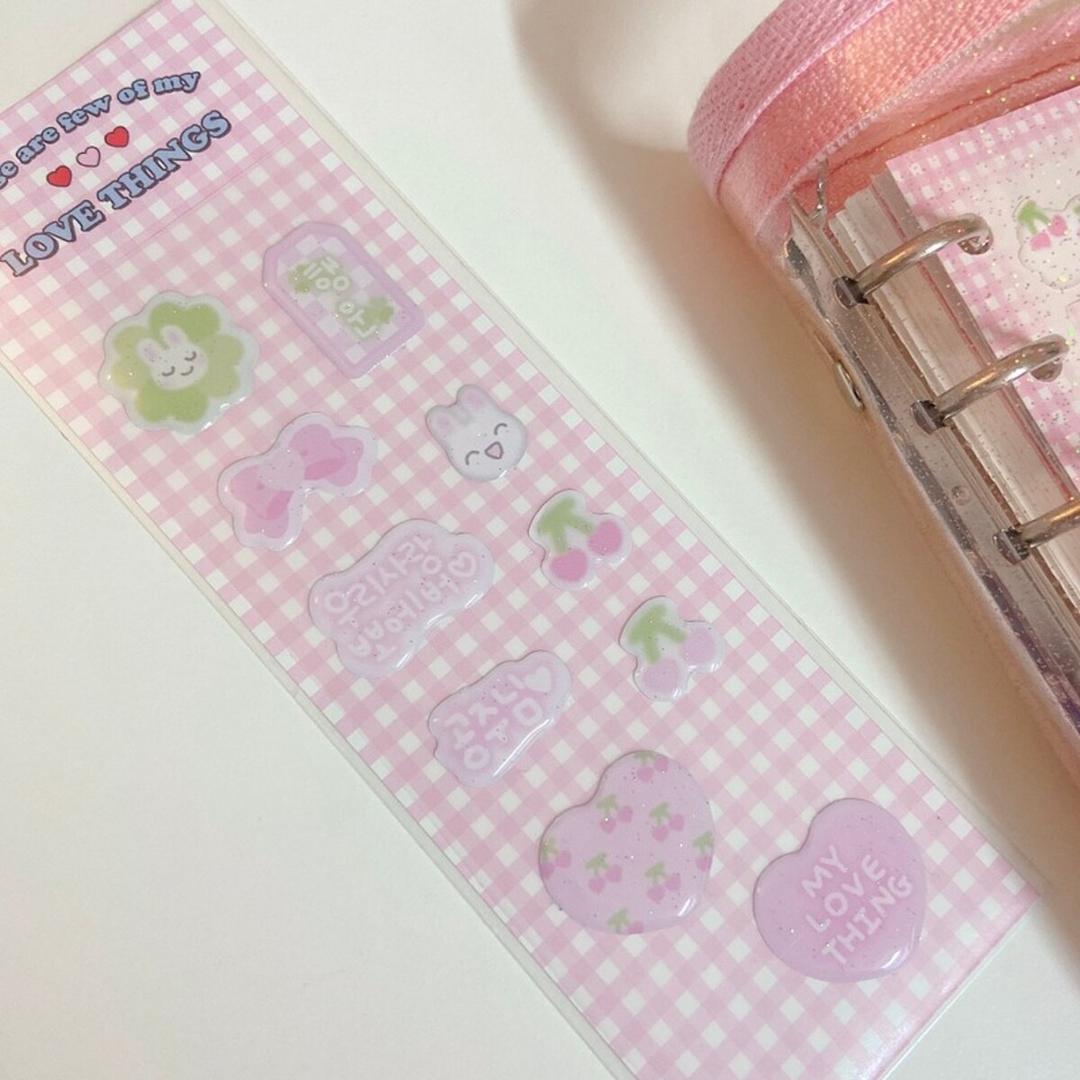 [Lovethings⋆러브띵스] Epoxy sticker vol.1