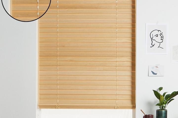 [맞춤] PREMIUM 맞춤 오동나무 우드 블라인드 12color