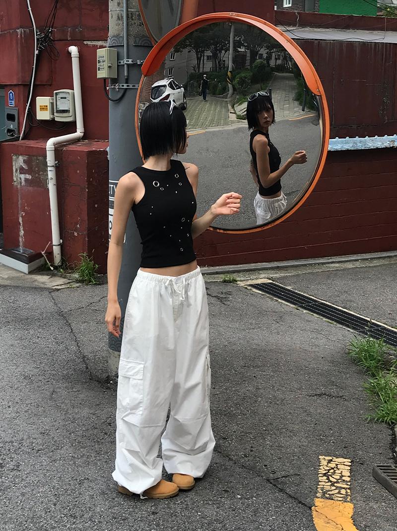 아케 COZY COTTON CARGO PANTS (4color!)