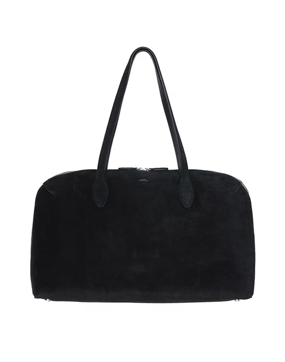 토템 25FW 블랙 스웨이드 데이 토트백 252 WAL0082 LE0004 001