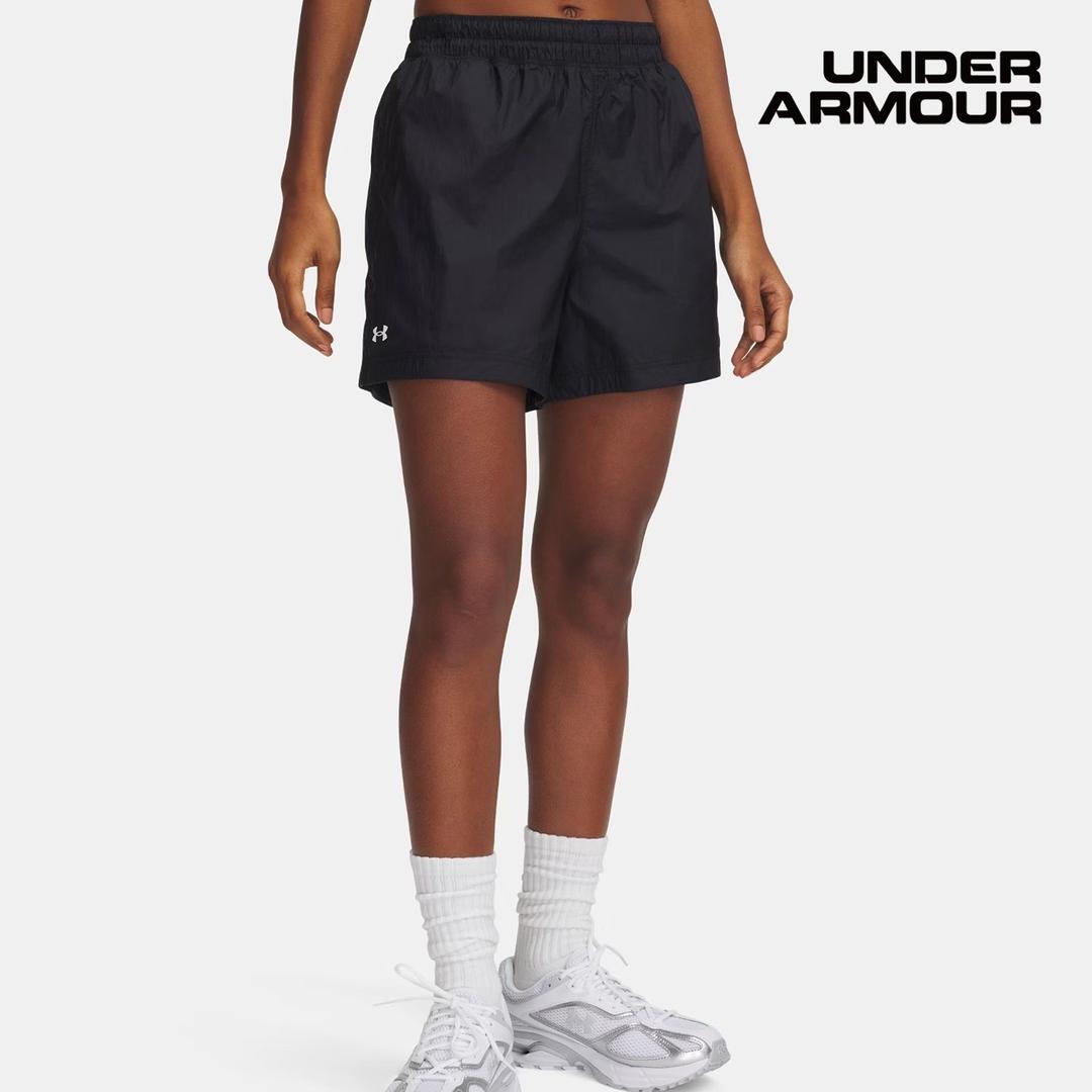 여성 UA 라이벌 우븐 쇼츠 1389628-001