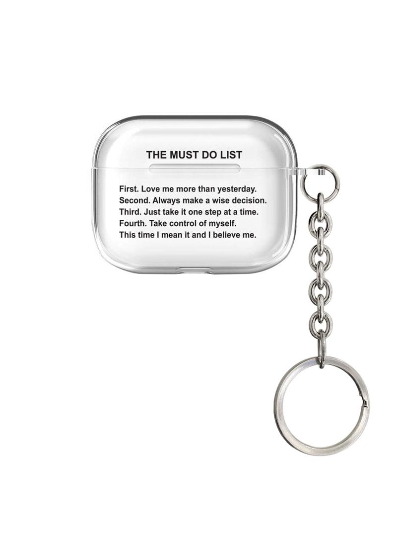 Must Do List AirPods Case