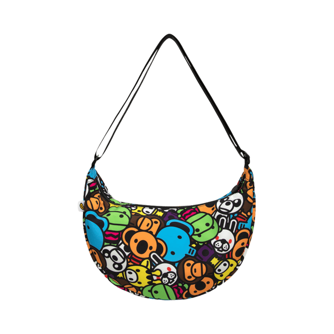 BAPE Baby Milo and Friends Medium Cross Bag Multi