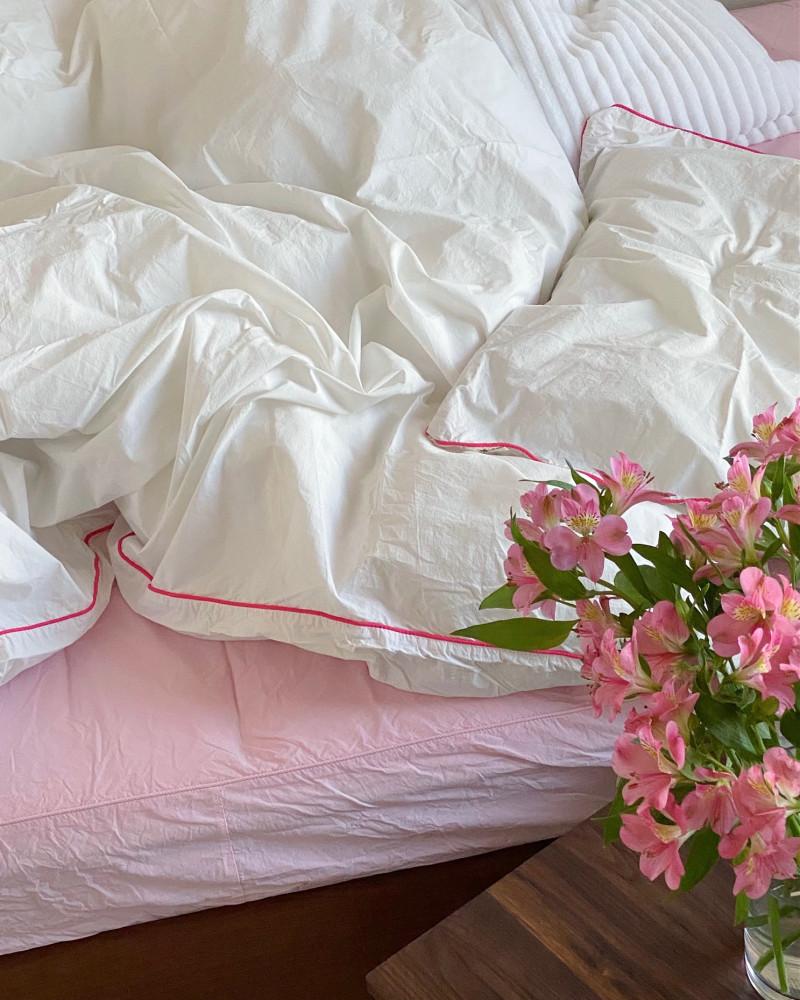 Viva Magenta 비바 마젠타/ 60수 고밀도 바이오워싱 순면 사계절 이불 커버