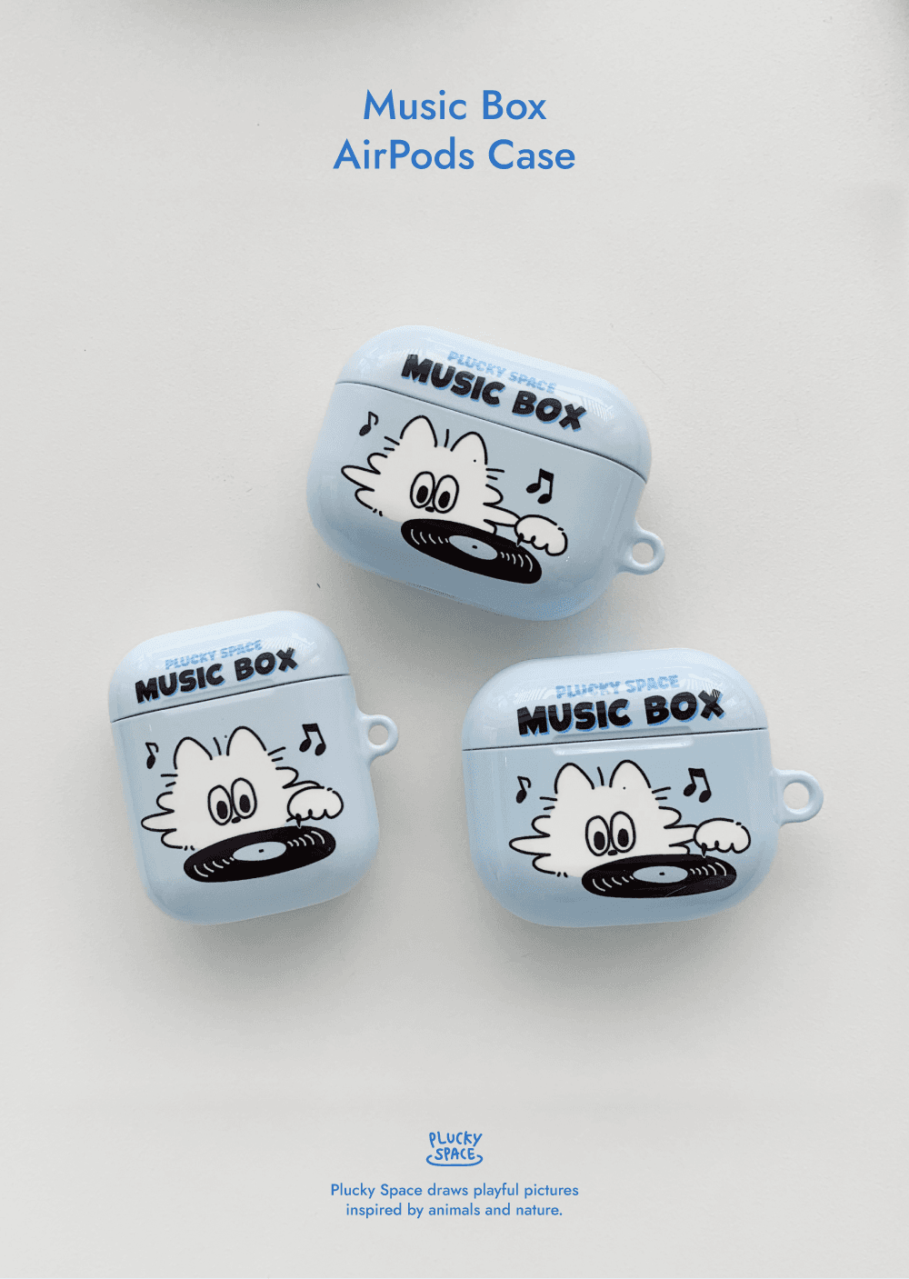 MUSIC BOX AIRPODS CASE 뮤직박스 에어팟 케이스