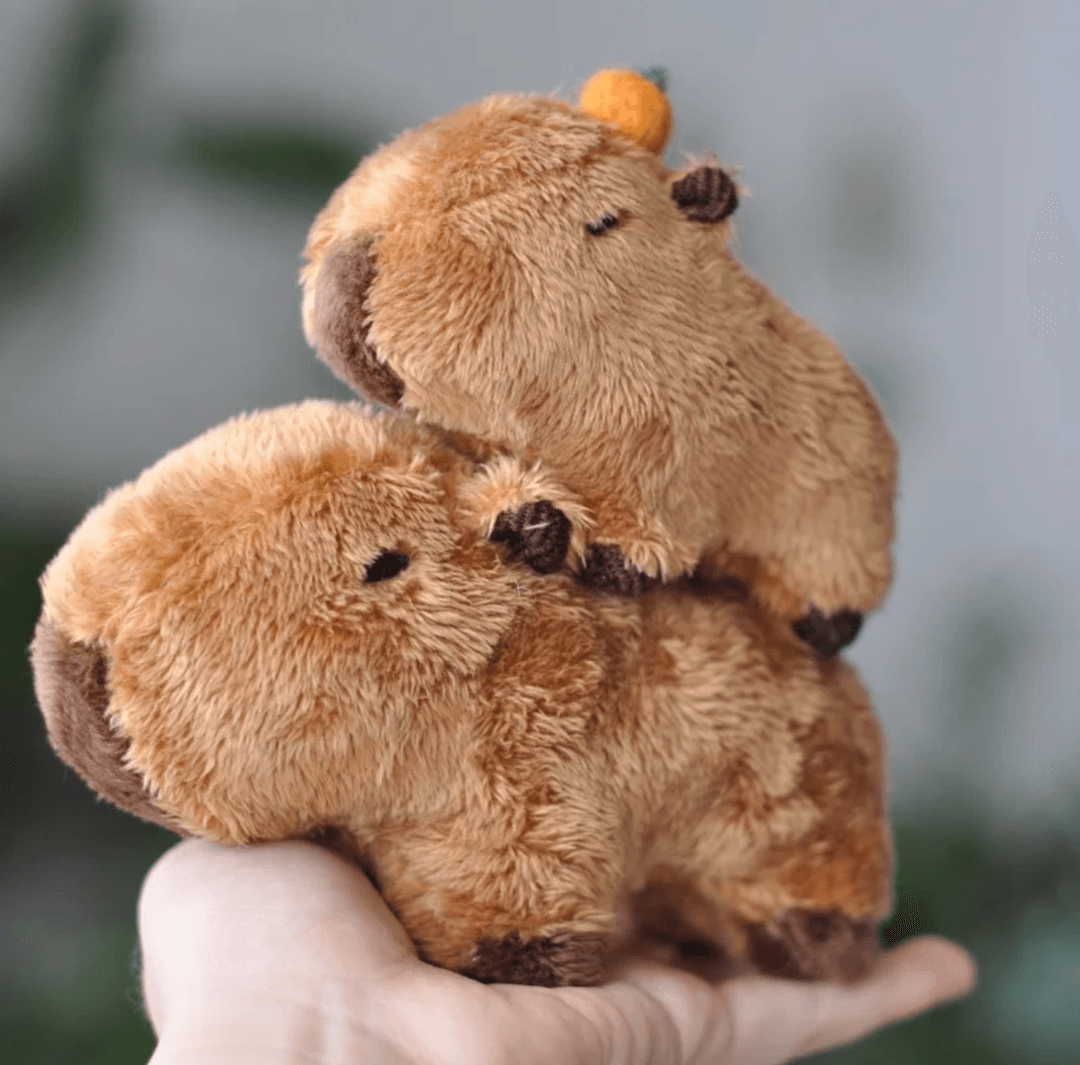 쏠띵즈 귀여운 카피바라 마그넷 인형