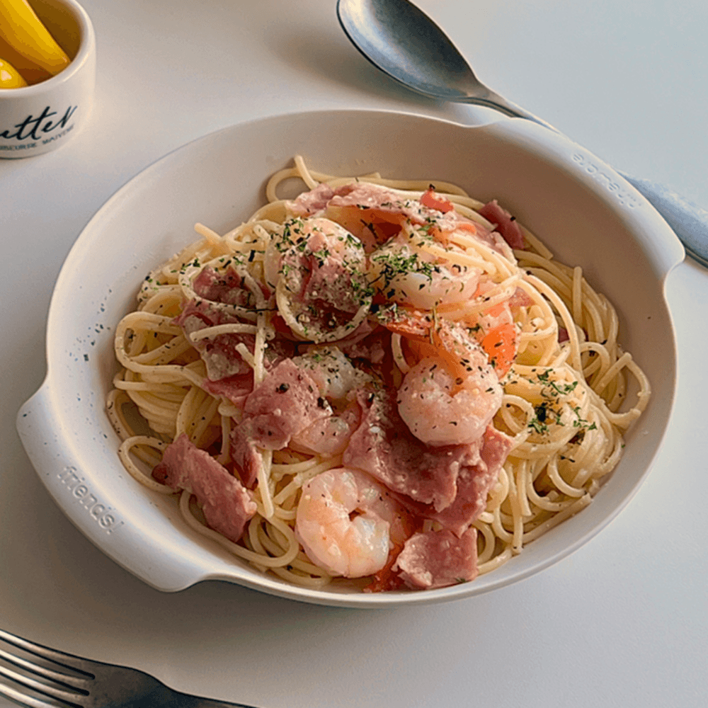 프렌즈 원형 파스타볼