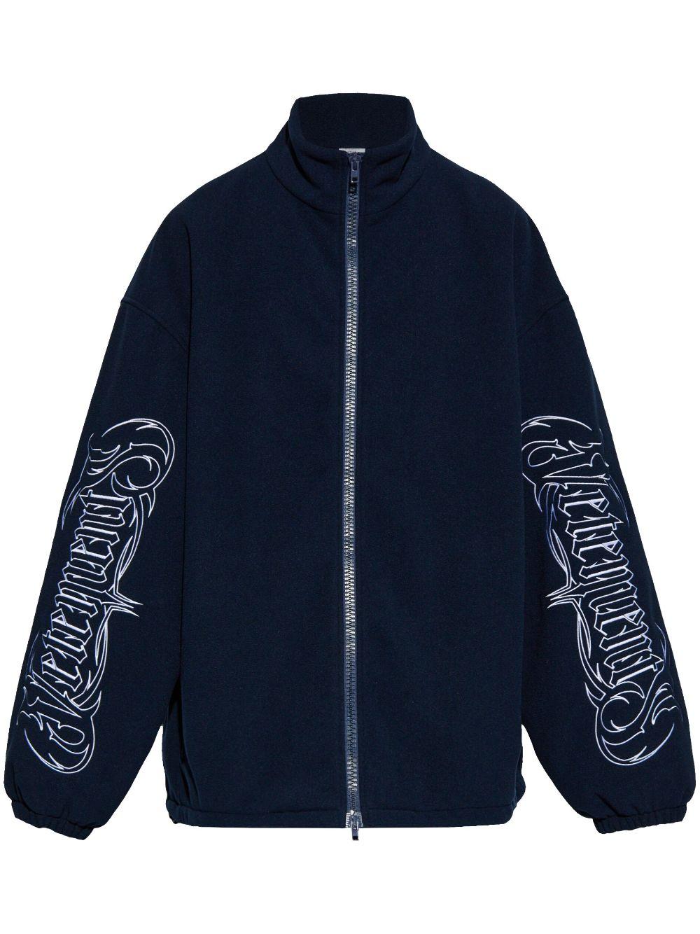 로고 프린트 스포츠 자켓