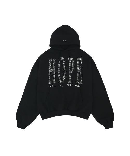 PAIN ENDS HOODIE [BLACK]