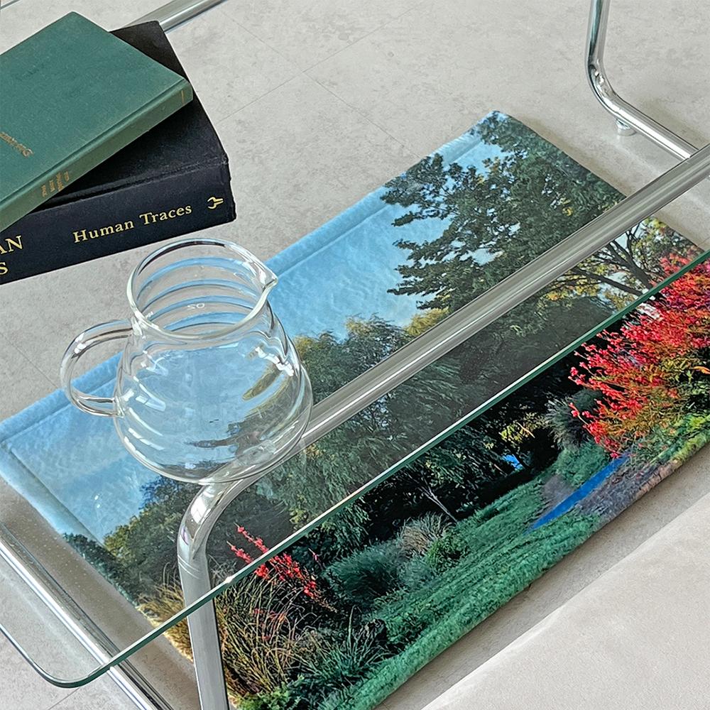 모멘트스토리지 소프트 극세사 포토 발매트 BOTANIC GARDEN 비밀 정원