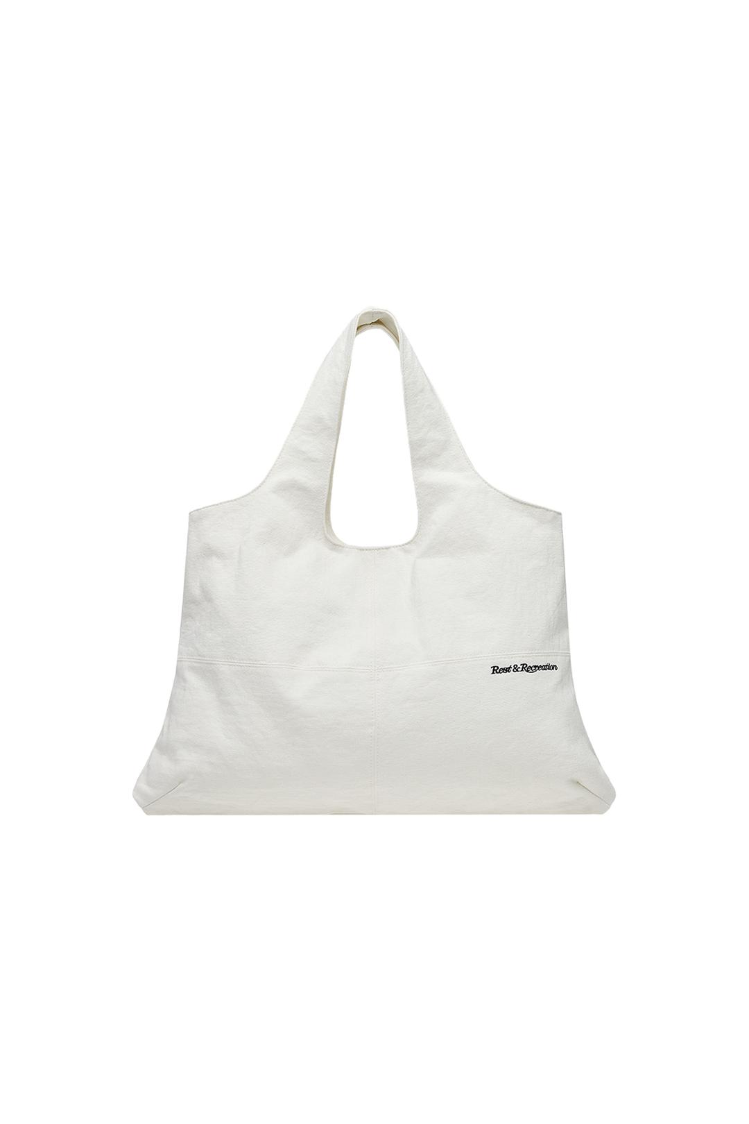 COTTON SHOULDER BAG - IVORY