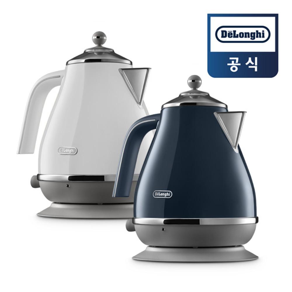 [드롱기] 아이코나 캐피탈 전기주전자 KBOC2001(런던블루/시드니화이트) /ipc