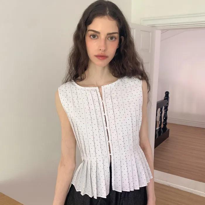 Dottie Blouse / White