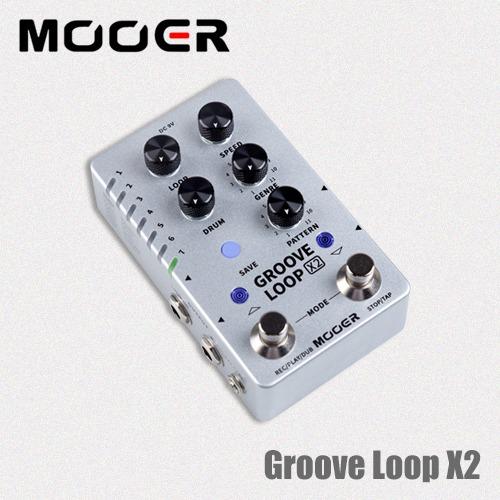 무어 오디오 Groove Loop X2 스테레오 드럼머신 & 루프 이펙터 / 당일배송