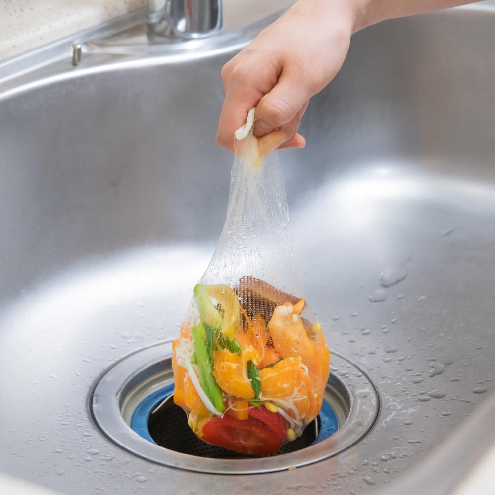 애기쓰봉 1팩(15매) 음쓰 처리 쉽게하는 싱크대거름망 음식물거름망