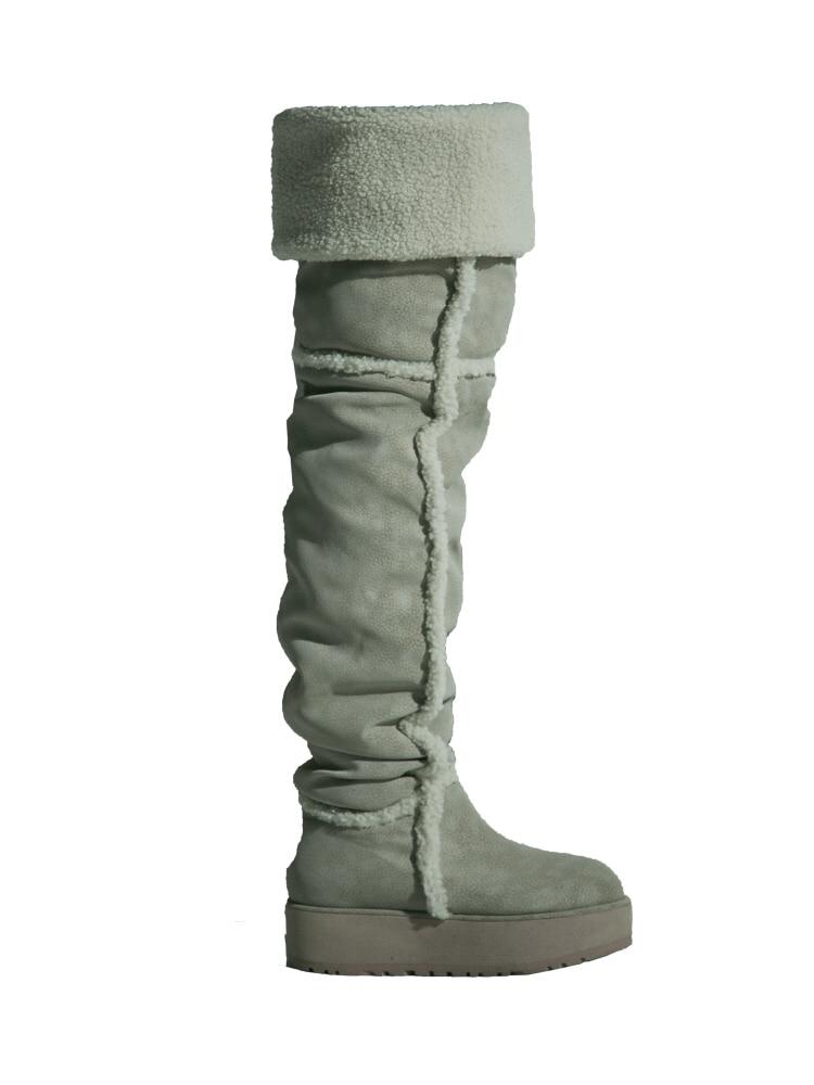 SHEARLING LONG BOOTS