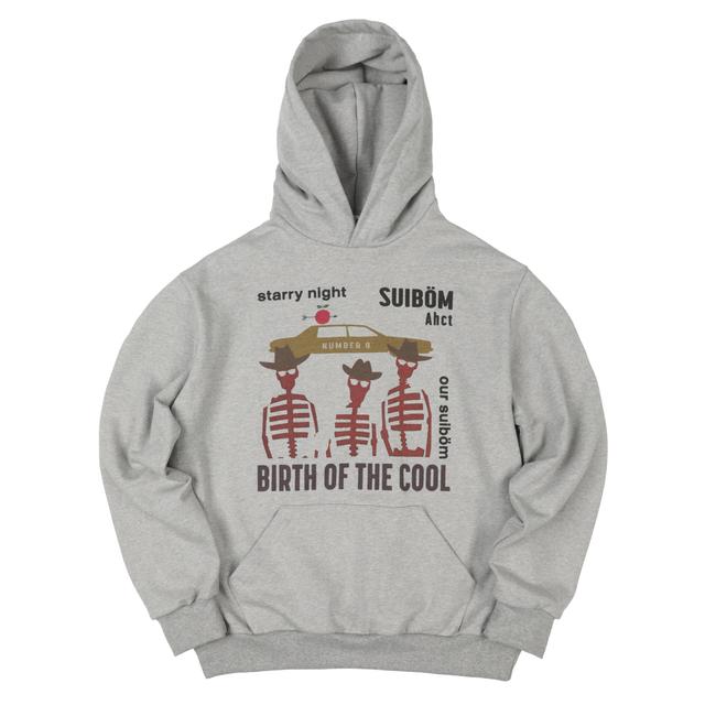 Starry Night Hoodie - Melange Grey