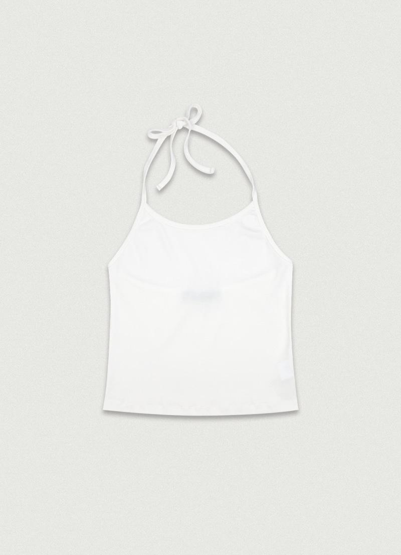 Morgan Halter Top [ivory]