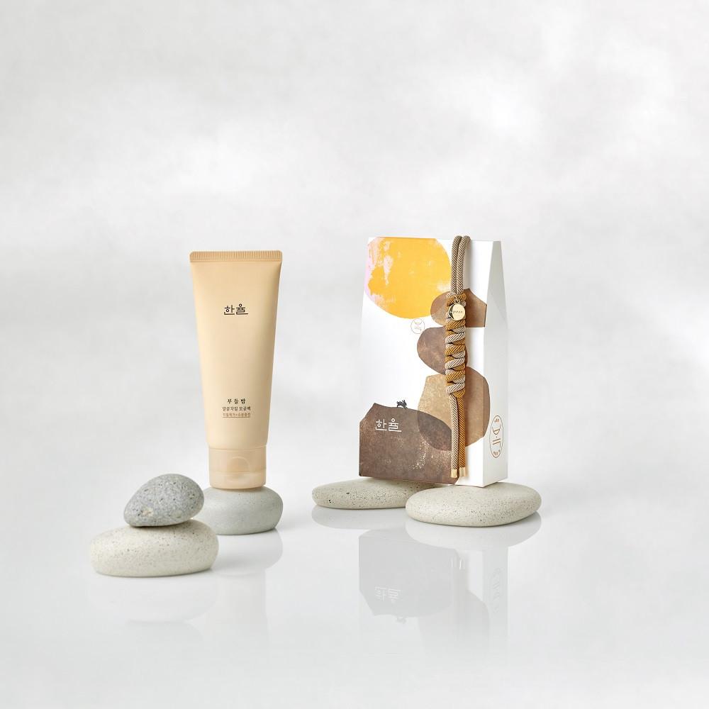 한율 부들밤 깔끔각질 모공팩 100ml (40ml 추가 증정/ 세트 내장)