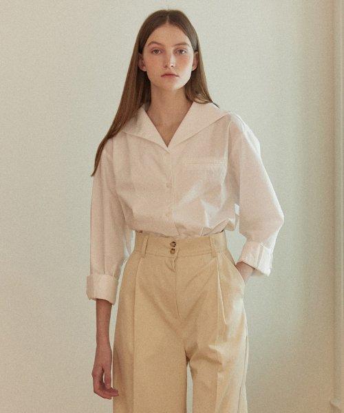 Marine Collar Shirt - 2Color