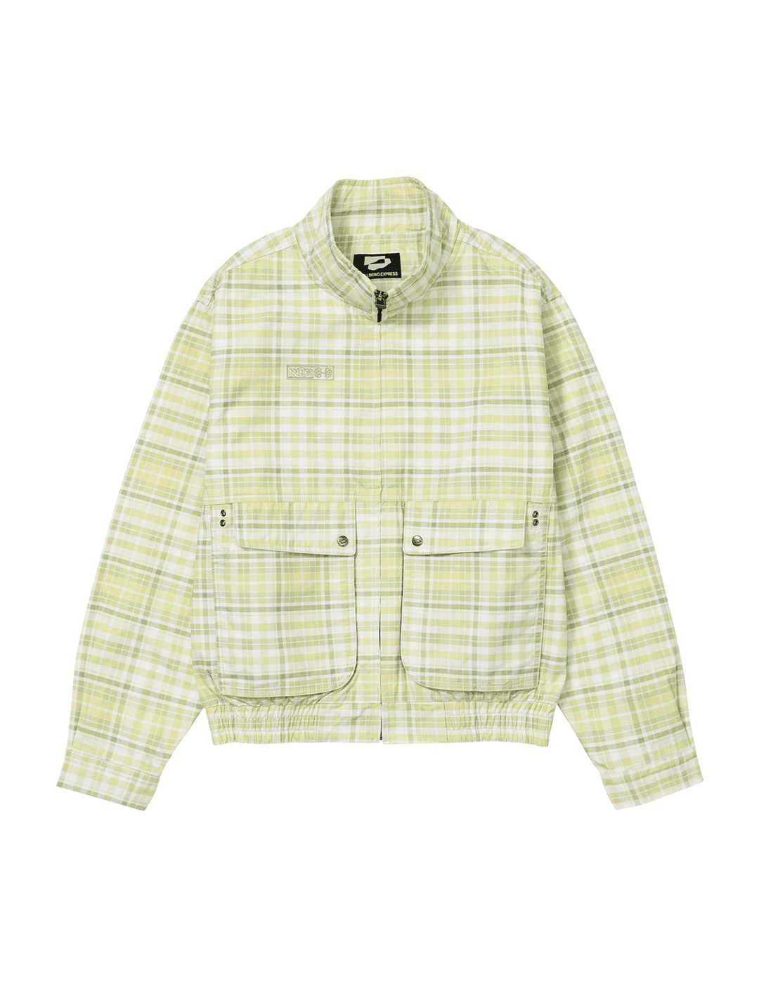 Check Cotton Jacket Check