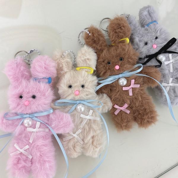 [MuffyDuffy] 머피더피 롱롱리본 - 머피버니 키링