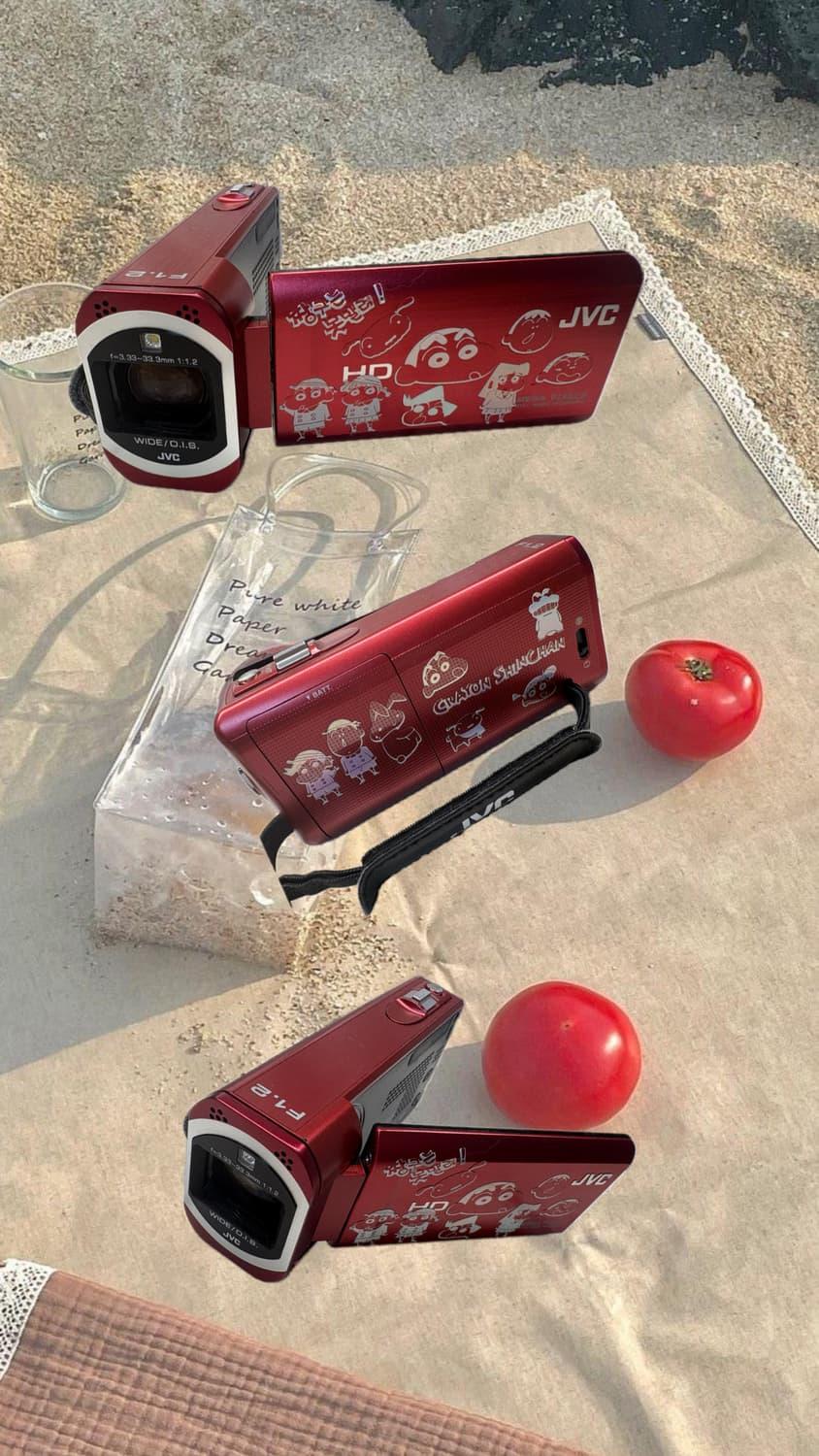 토마토레드!)JVC GZ-V675-R 고급형모델 빈티지캠코더 | 후루츠패밀리