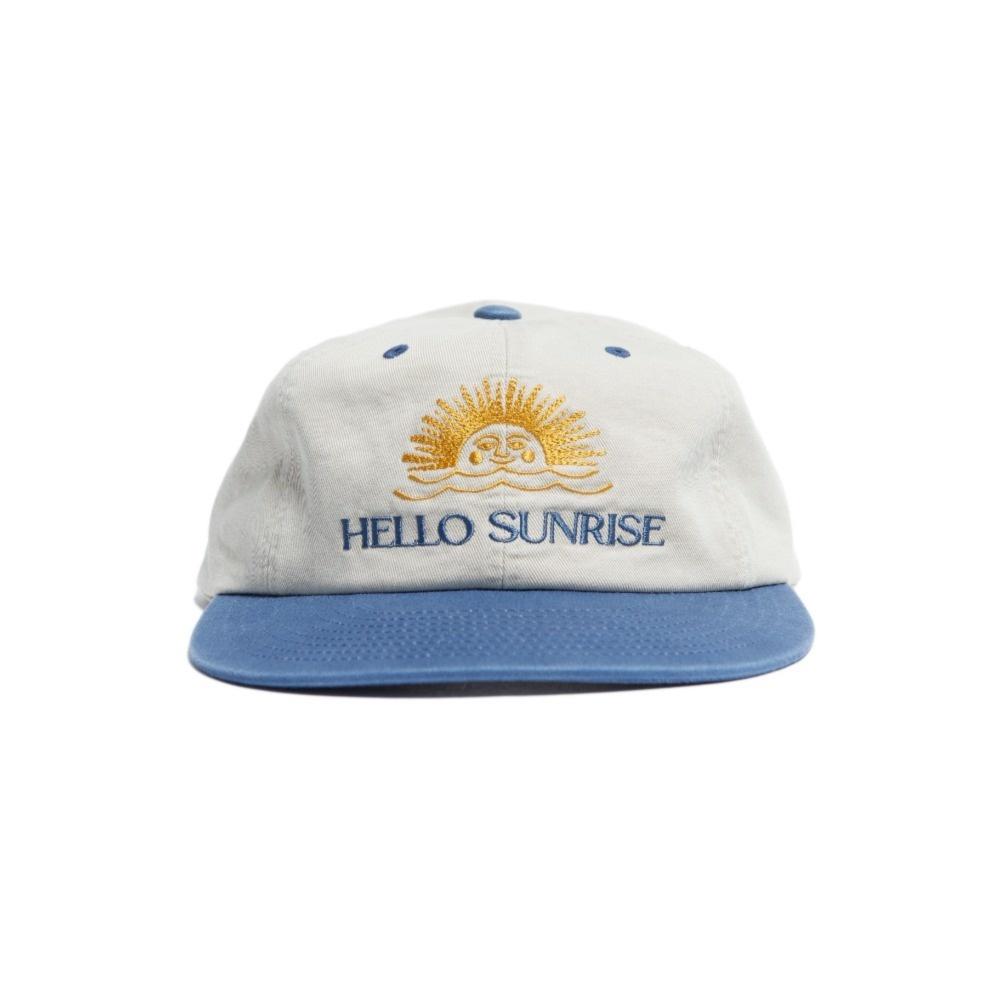 Two Tone Washed OG Logo 6panel Cap (Beige & Vintage Blue)