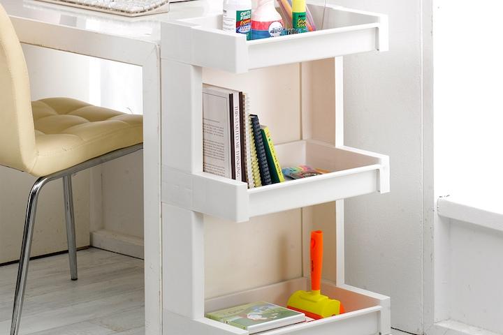 이동식 트롤리 로라 무빙선반 3단