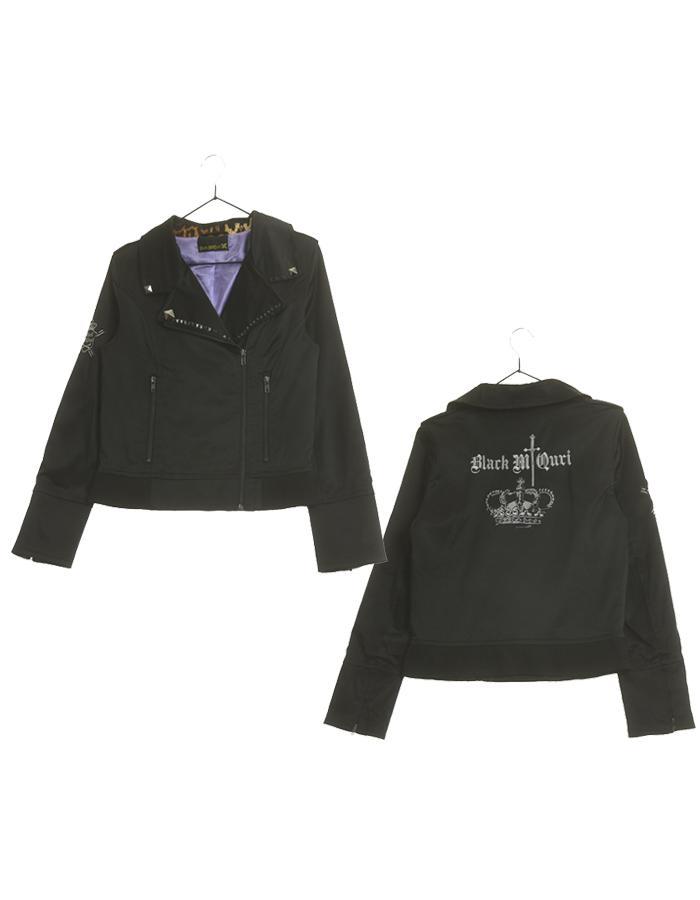 JPN 새틴 스터드 자수 자켓 / WOMAN M