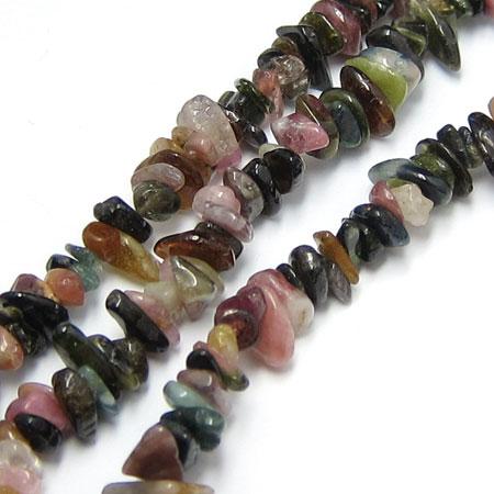 원석칩 (대) | 투어멀린 칩 블랙믹스 (1줄-80cm)