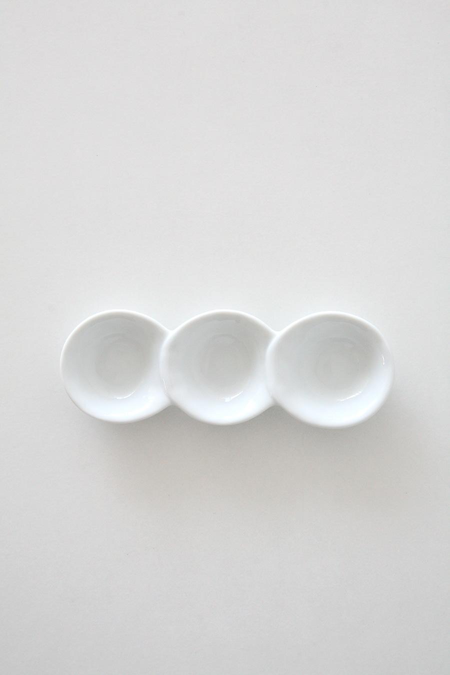 3-Piece Dango 당고 3절 접시! 화이트