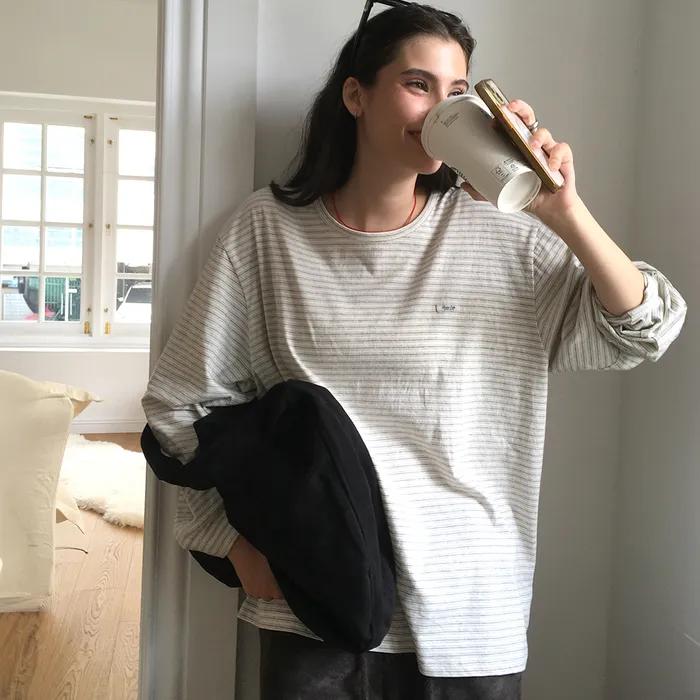 Oversized Essential ST Tee-Ivory