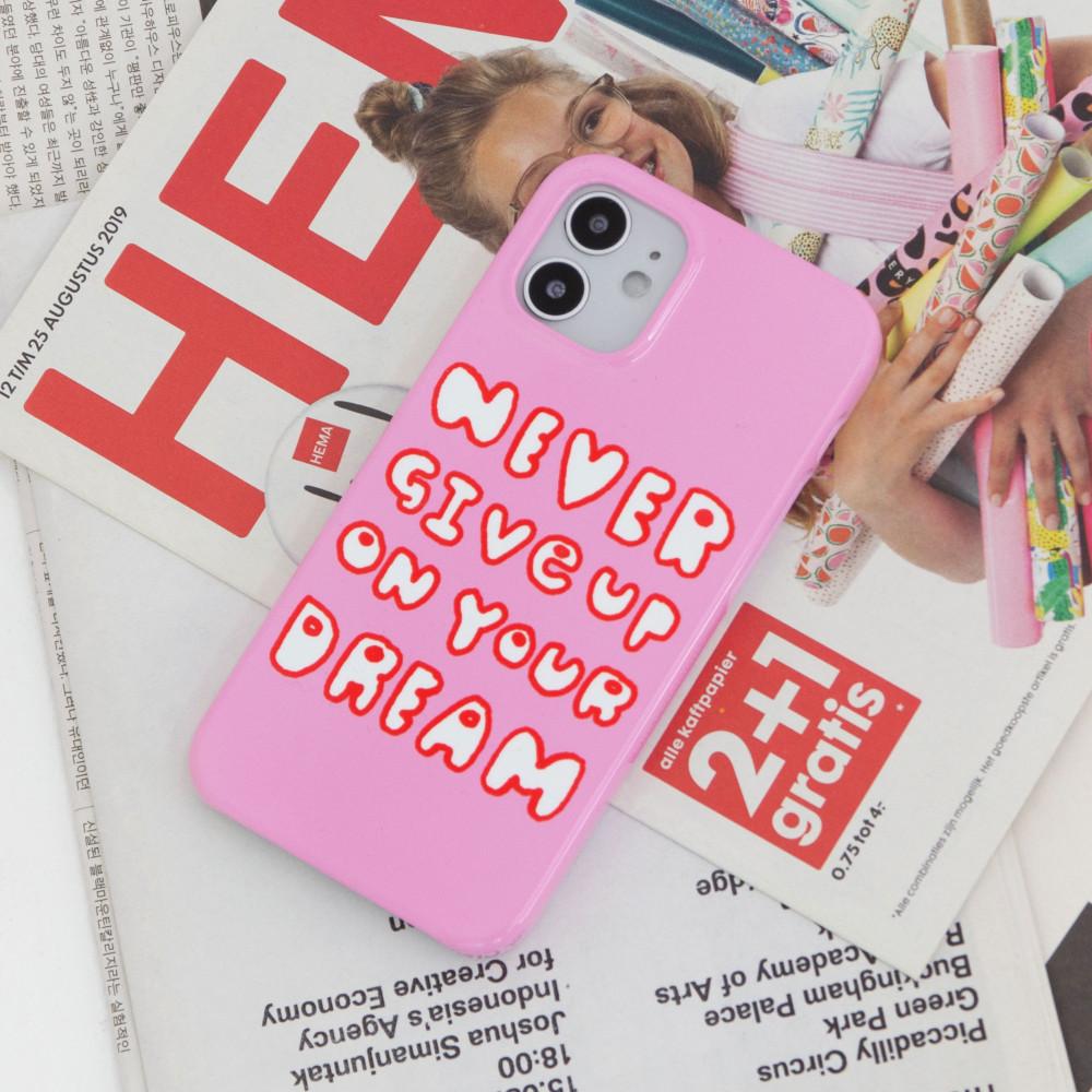 코너오브 | Never Give Up 하드 케이스