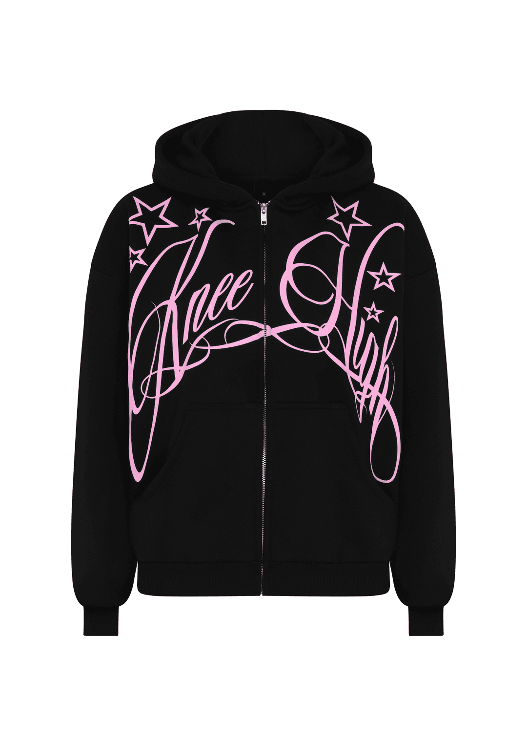 STARDOM HOODIE IN BLACK - XS
